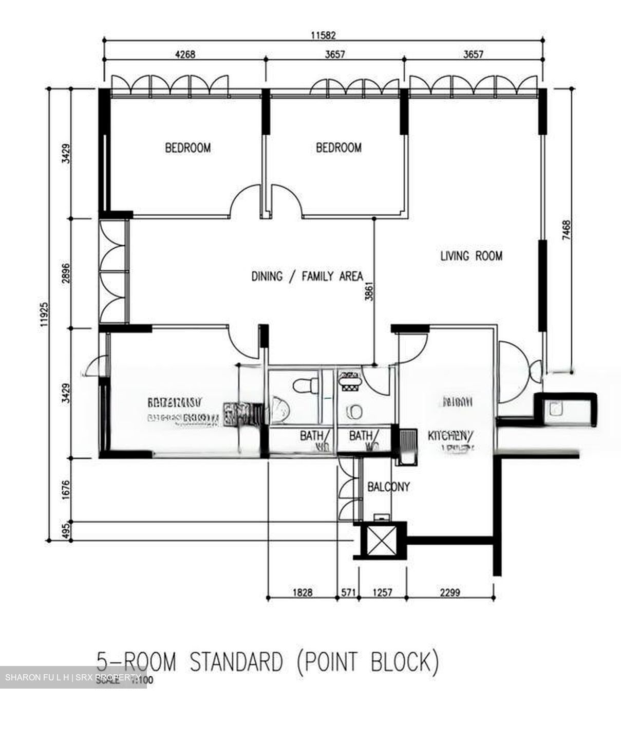 Blk 215 Lorong 8 Toa Payoh (Toa Payoh), HDB 5 Rooms #480532101